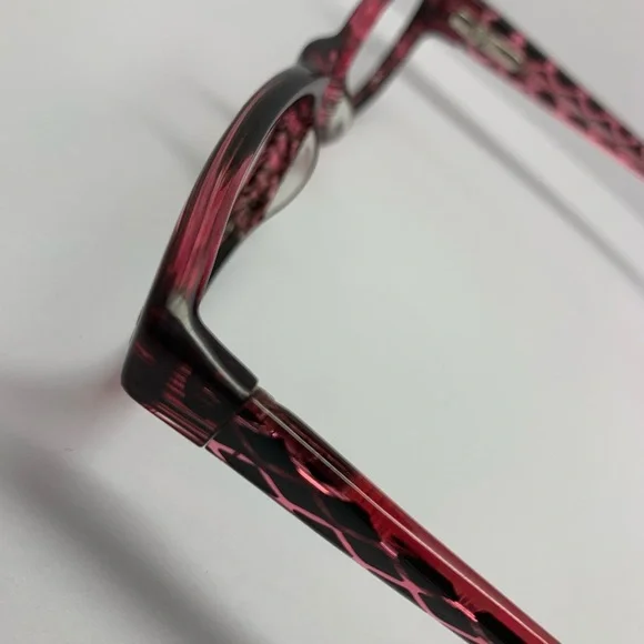 Lawrence Eyewear RDF120 Red Oval Sunglasses Frames - Picture 5 of 7